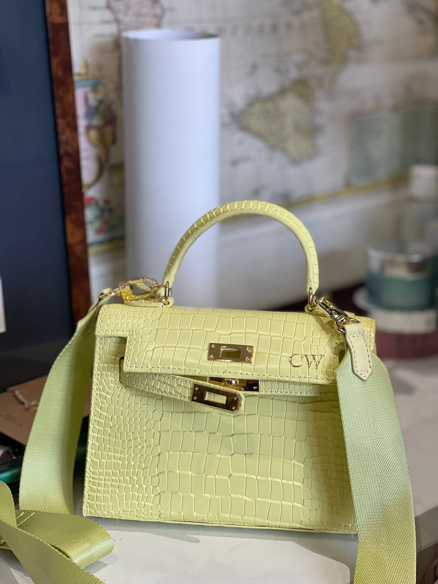 Mini deals yellow handbag