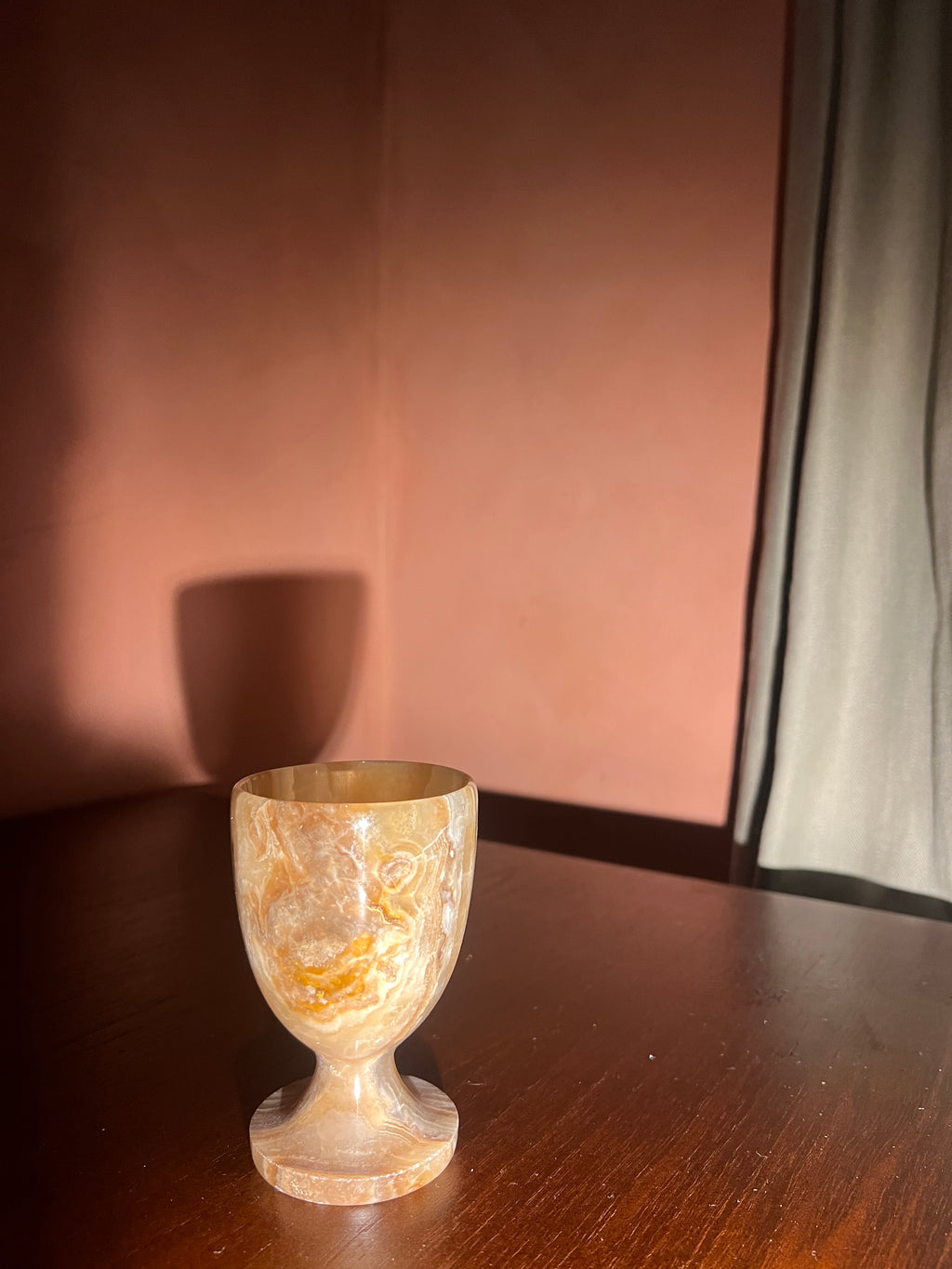 Azurina Antiques Onyx Goblet