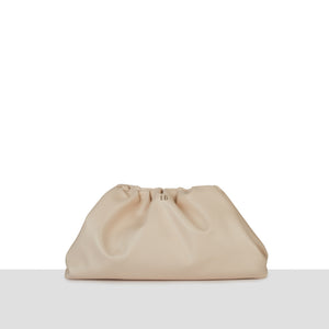 Cream pouch 2024 clutch bag